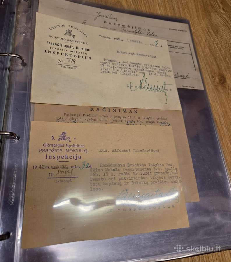 Albumas banknotams ir kt. A4 dydžio - nuotraukos Nr. 8