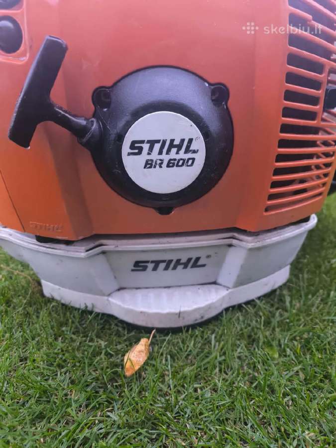 Stihl Br600 pustuvas - nuotraukos Nr. 3