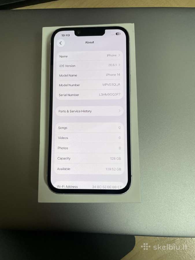 Apple iPhone 14,purple,128 GB - nuotraukos Nr. 5