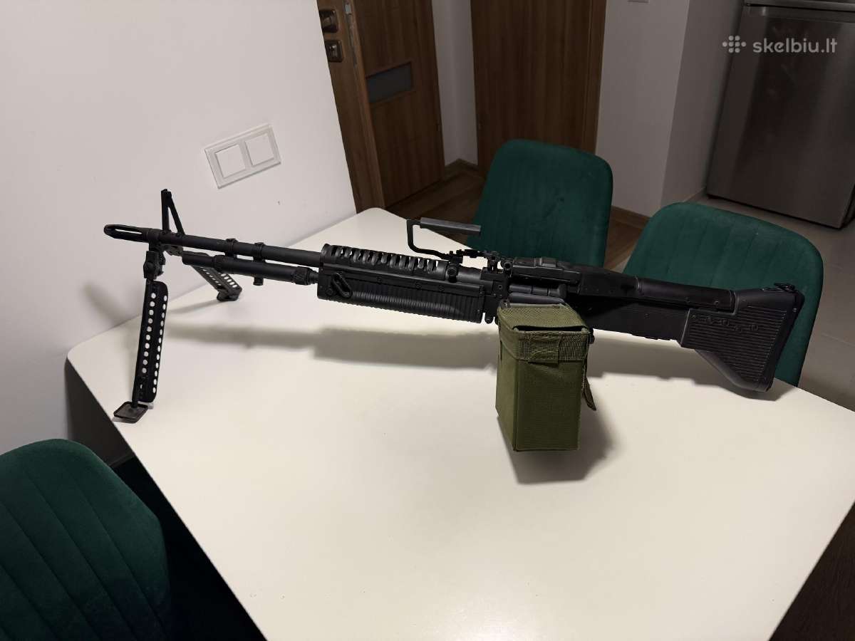 Airsoft M60 kulkosvaidis - nuotraukos Nr. 2