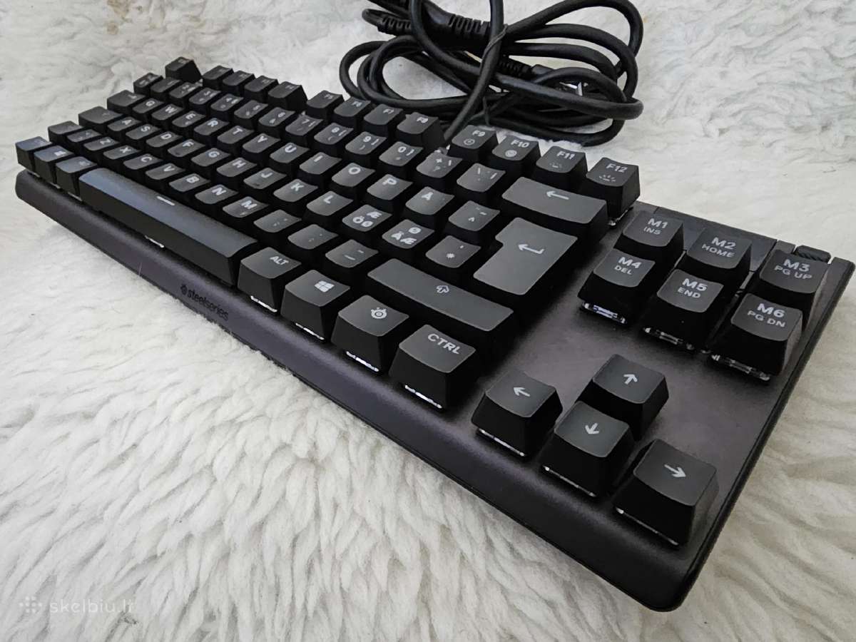 Steelseries Apex 7 Tkl laidinė mechaninė klaviatūr - nuotraukos Nr. 3