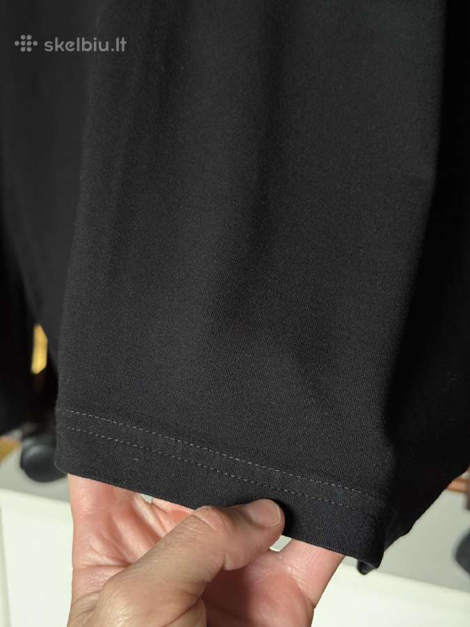 2ru2ra juoda palaidinė karpytom rankovėm m dydis - nuotraukos Nr. 10