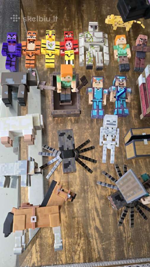 Parduodamas originalių „minecraft“ figūrėlių - nuotraukos Nr. 6
