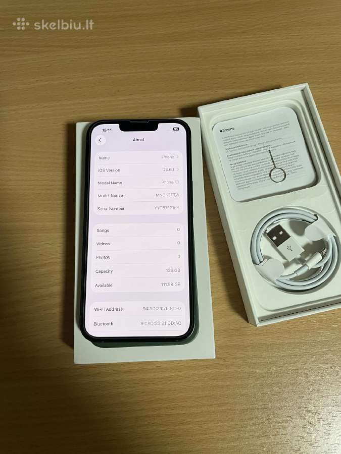 Apple iPhone 13,green,128gb - nuotraukos Nr. 5