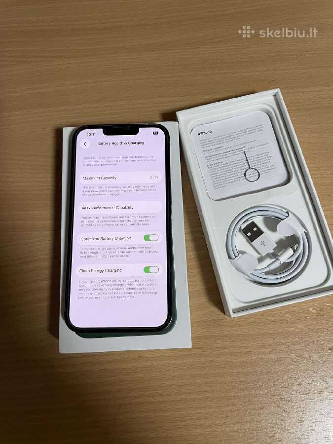 Apple iPhone 13,green,128gb - nuotraukos Nr. 6