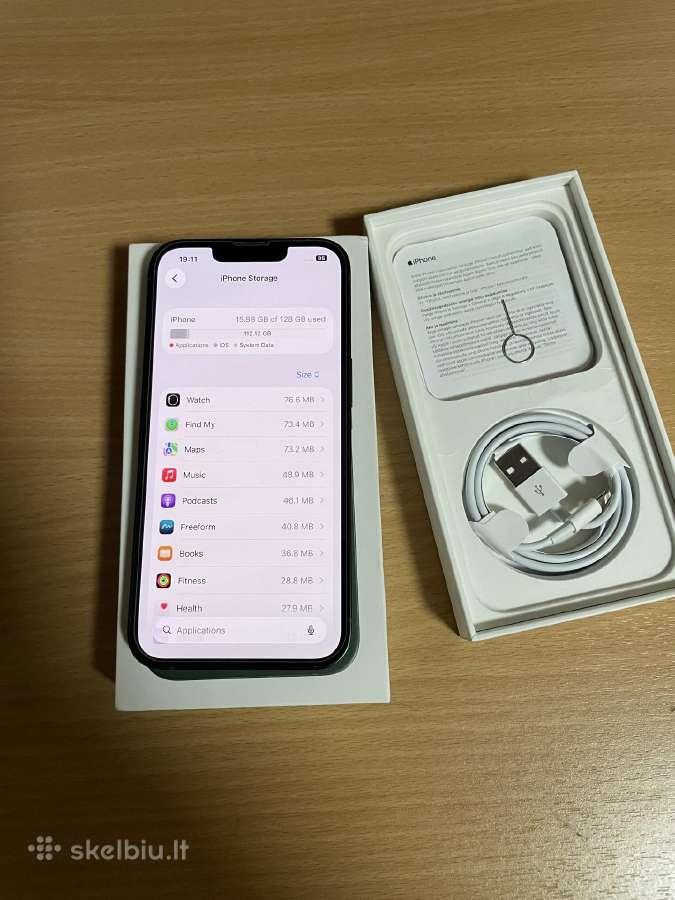 Apple iPhone 13,green,128gb - nuotraukos Nr. 7