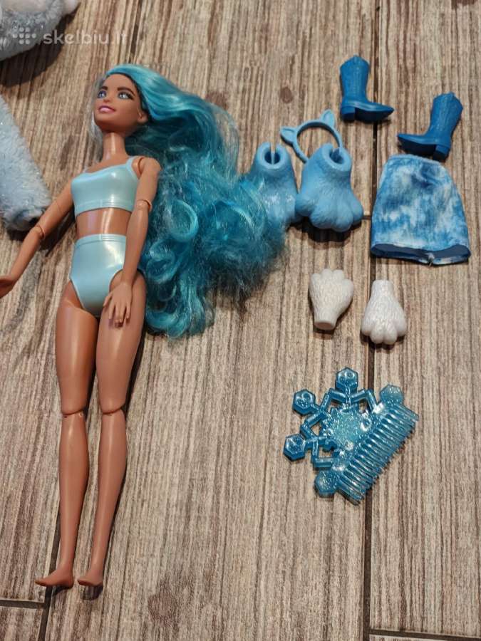 Barbie Cutie Reveal lėlė su husky kostiumėliu - nuotraukos Nr. 2