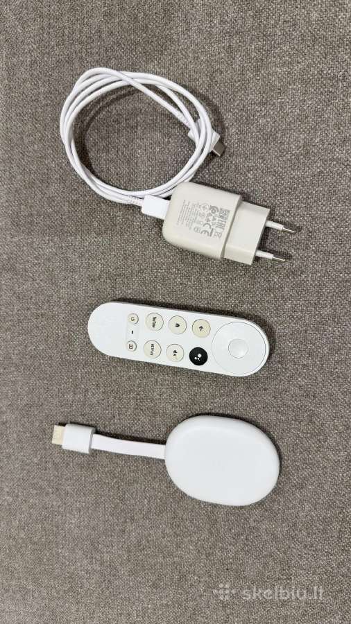 Google Chromecast su Google TV – Mažai naudotas - nuotraukos Nr. 2