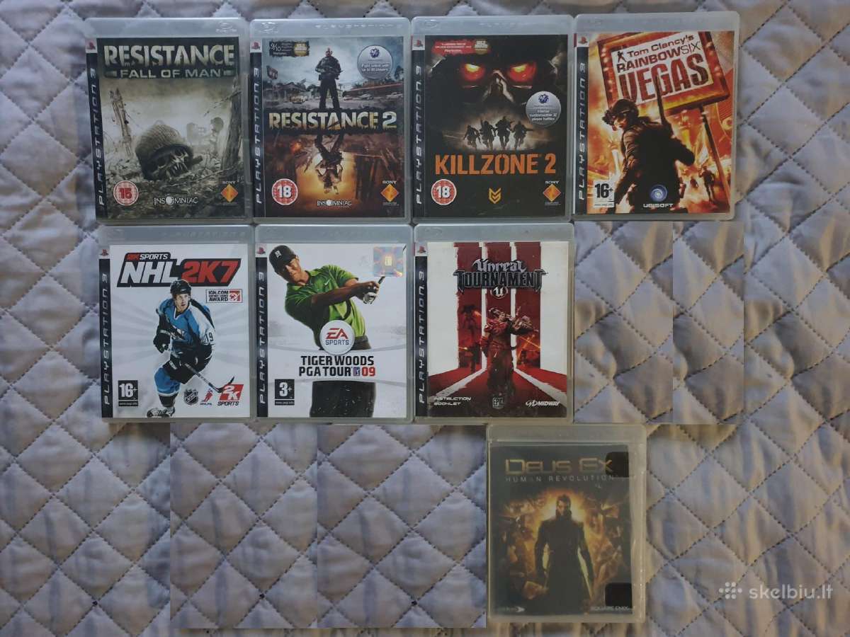 Playstation 3 žaidimų rinkiniai (PS3 Playstation3) - nuotraukos Nr. 3