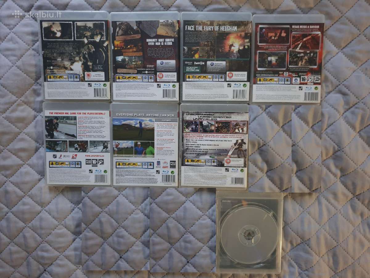 Playstation 3 žaidimų rinkiniai (PS3 Playstation3) - nuotraukos Nr. 4