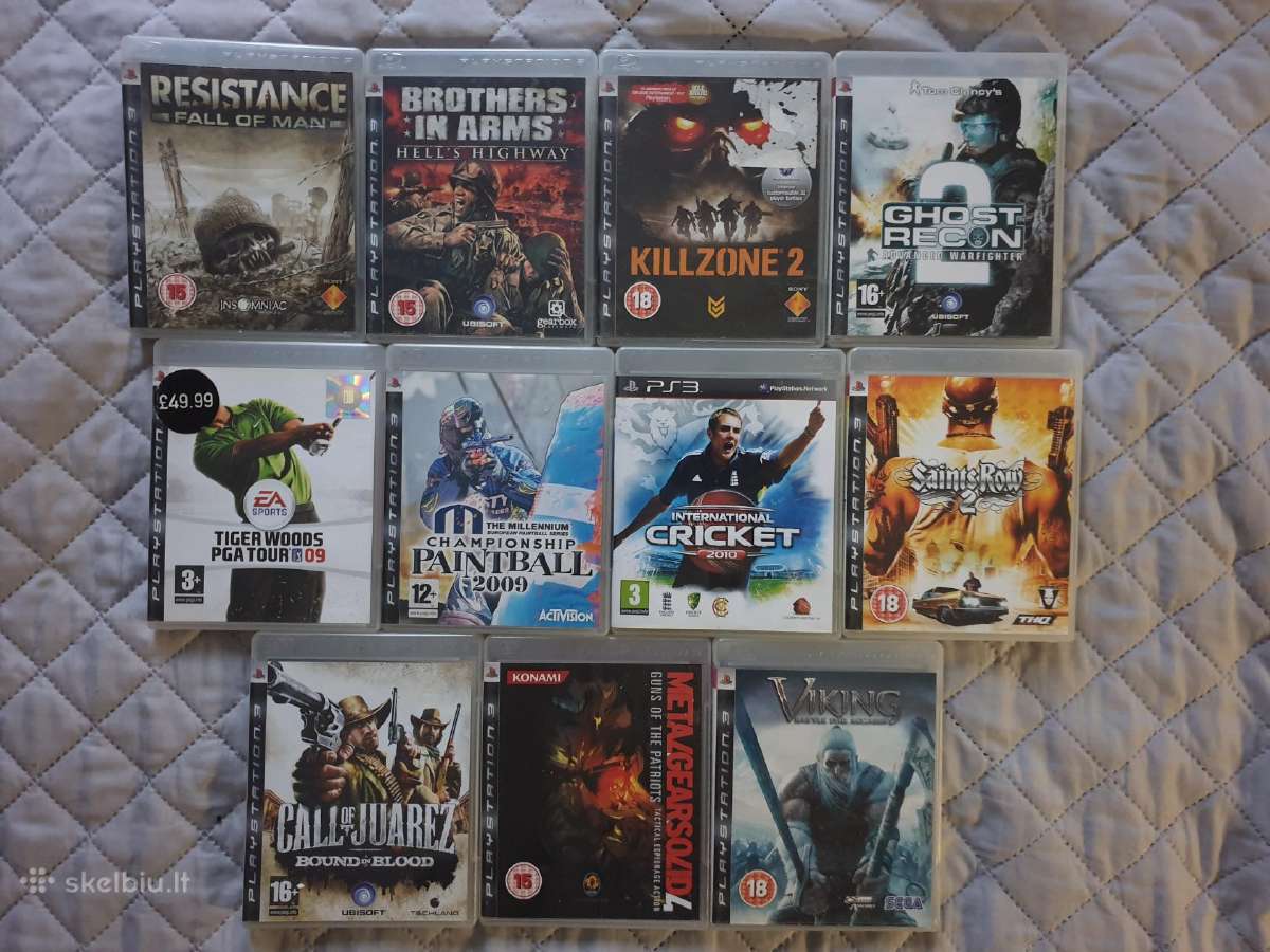 Playstation 3 žaidimų rinkiniai (PS3 Playstation3) - nuotraukos Nr. 5