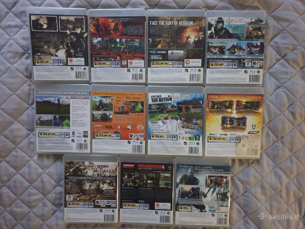 Playstation 3 žaidimų rinkiniai (PS3 Playstation3) - nuotraukos Nr. 6