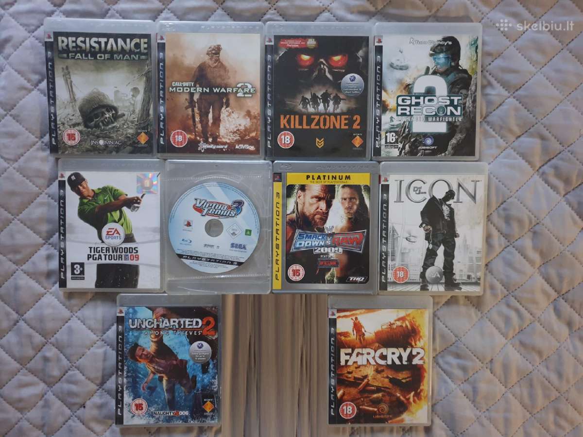 Playstation 3 žaidimų rinkiniai (PS3 Playstation3) - nuotraukos Nr. 7