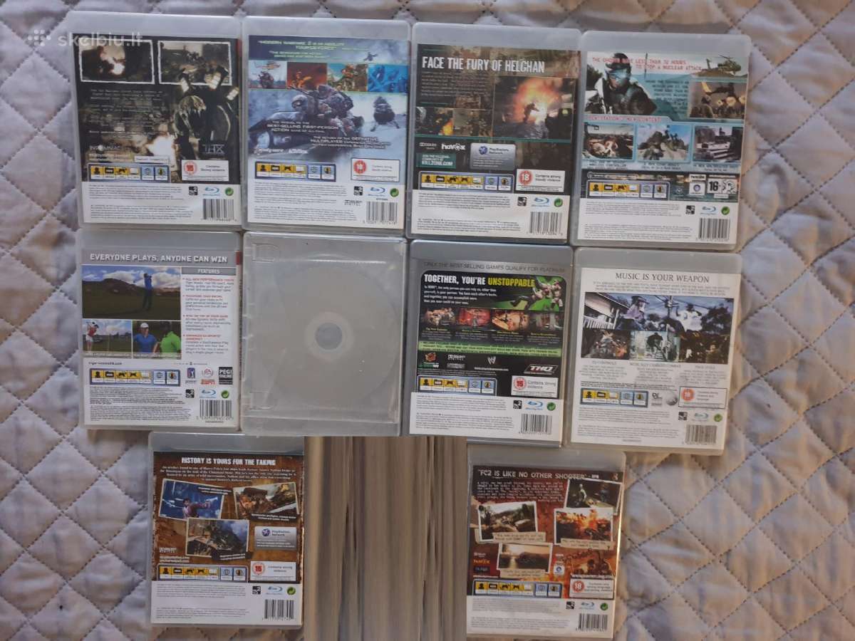 Playstation 3 žaidimų rinkiniai (PS3 Playstation3) - nuotraukos Nr. 8