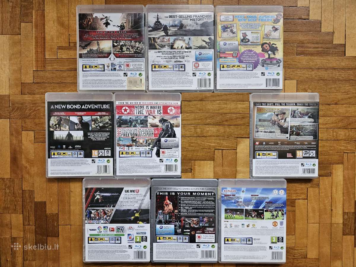Playstation 3 žaidimų rinkiniai (PS3 Playstation3) - nuotraukos Nr. 14