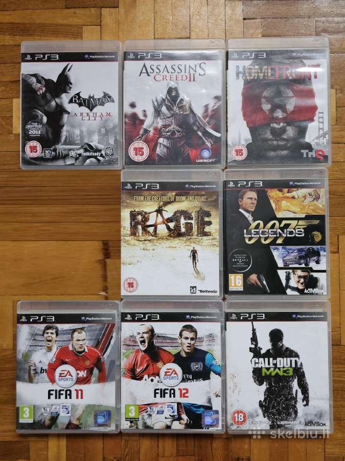 Playstation 3 žaidimų rinkiniai (PS3 Playstation3) - nuotraukos Nr. 15