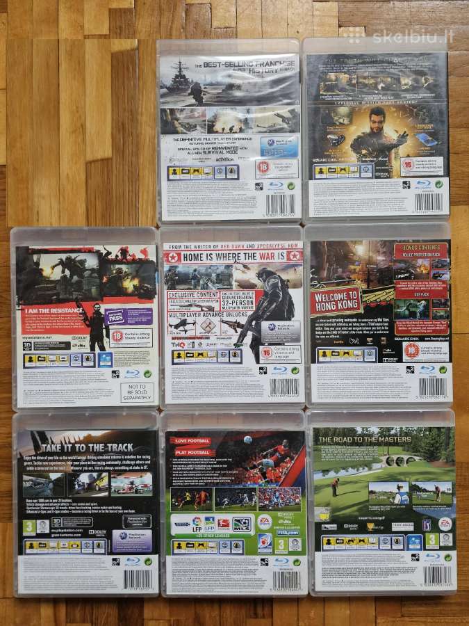 Playstation 3 žaidimų rinkiniai (PS3 Playstation3) - nuotraukos Nr. 20
