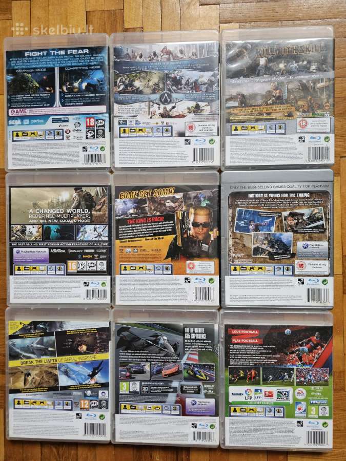Playstation 3 žaidimų rinkiniai (PS3 Playstation3) - nuotraukos Nr. 26