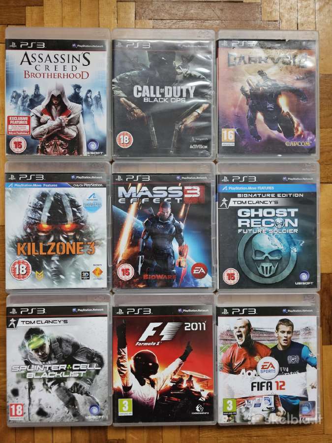 Playstation 3 žaidimų rinkiniai (PS3 Playstation3) - nuotraukos Nr. 29