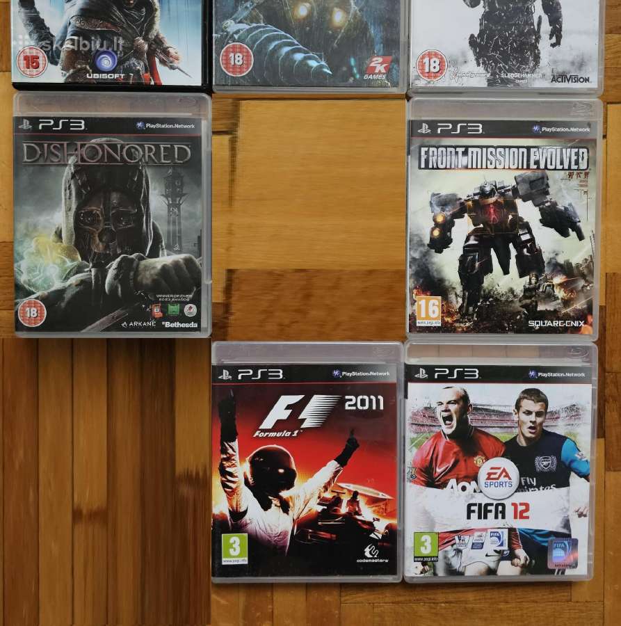 Playstation 3 žaidimų rinkiniai (PS3 Playstation3) - nuotraukos Nr. 31