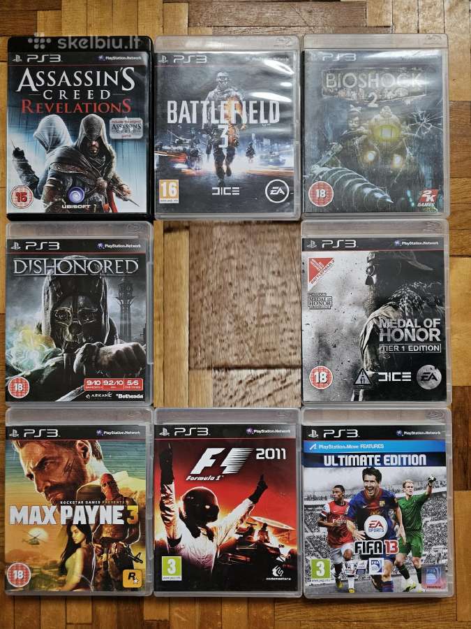Playstation 3 žaidimų rinkiniai (PS3 Playstation3) - nuotraukos Nr. 33