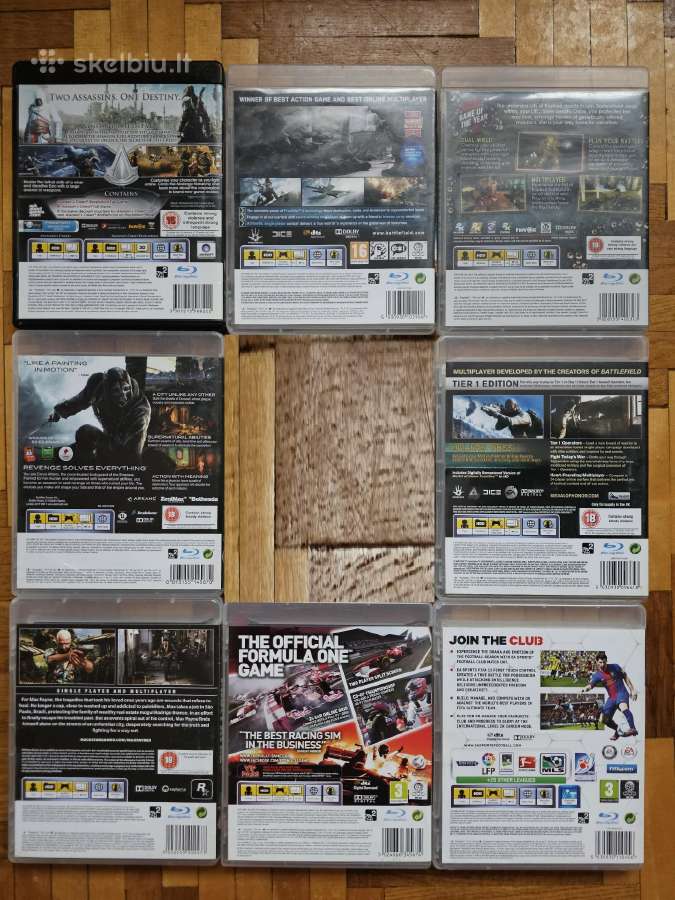 Playstation 3 žaidimų rinkiniai (PS3 Playstation3) - nuotraukos Nr. 34