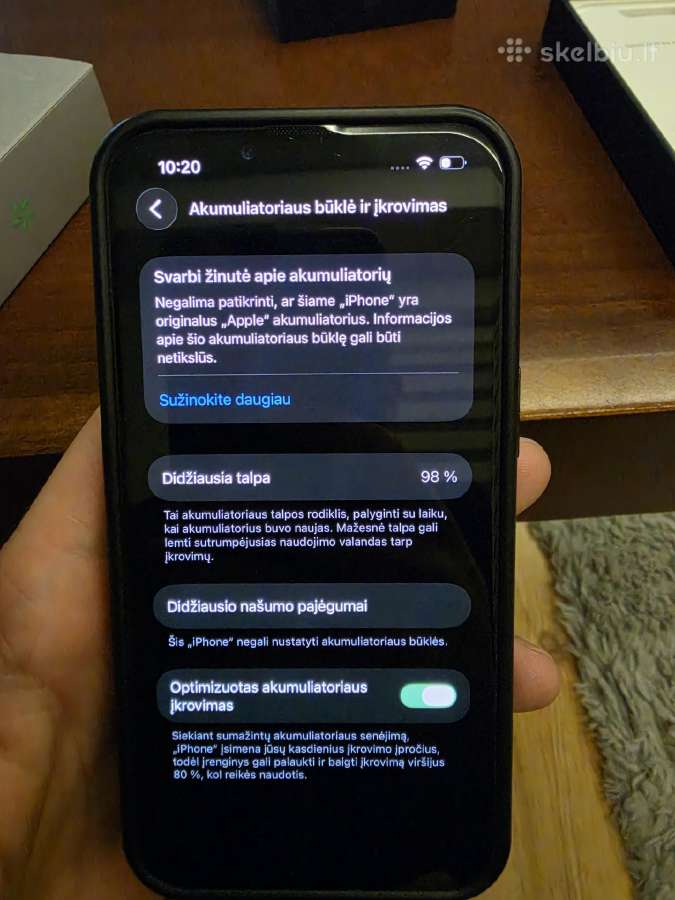 iPhone 13 pro 256gb - nuotraukos Nr. 3