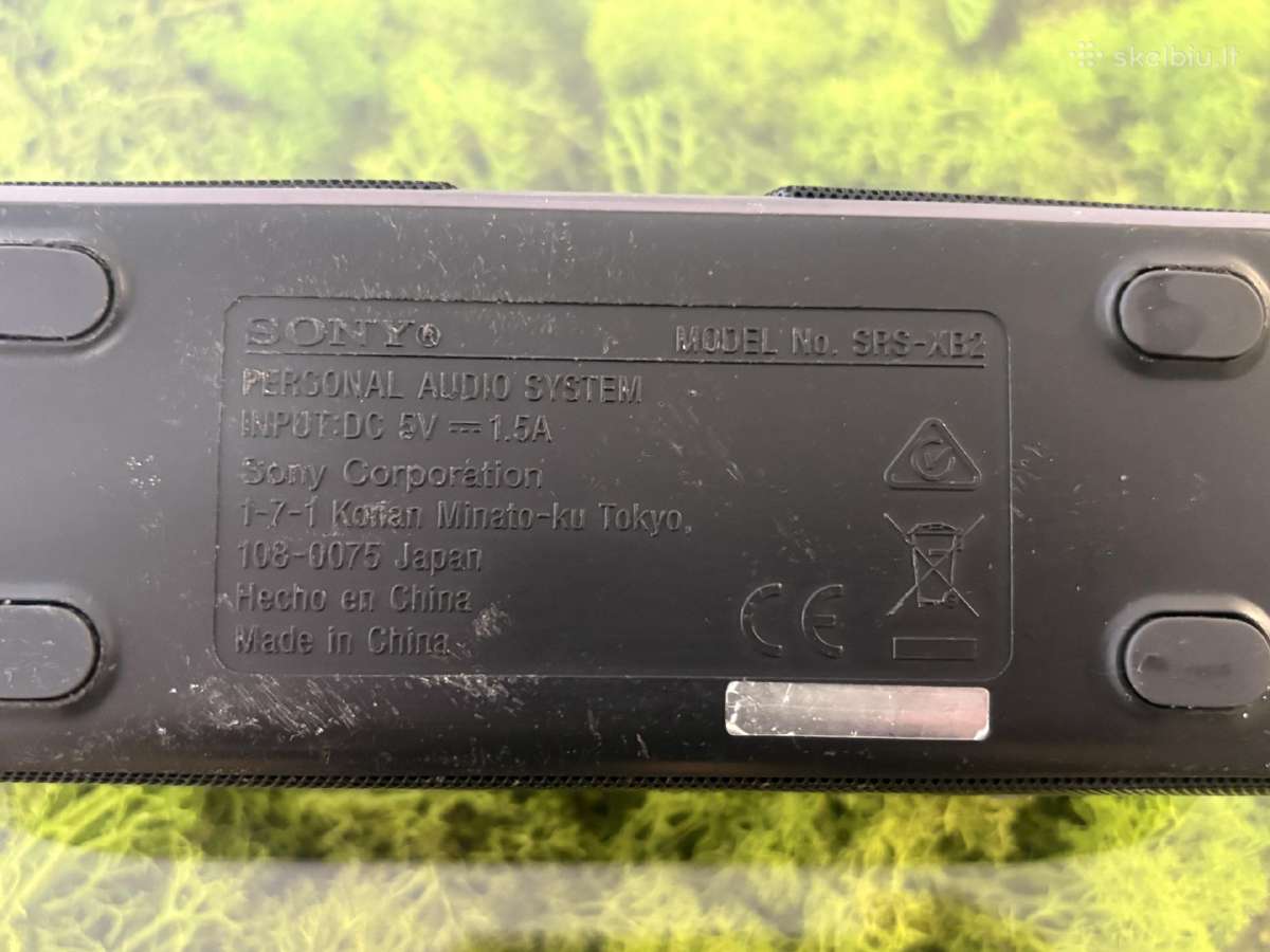 Sony Srs-xb2. - nuotraukos Nr. 10