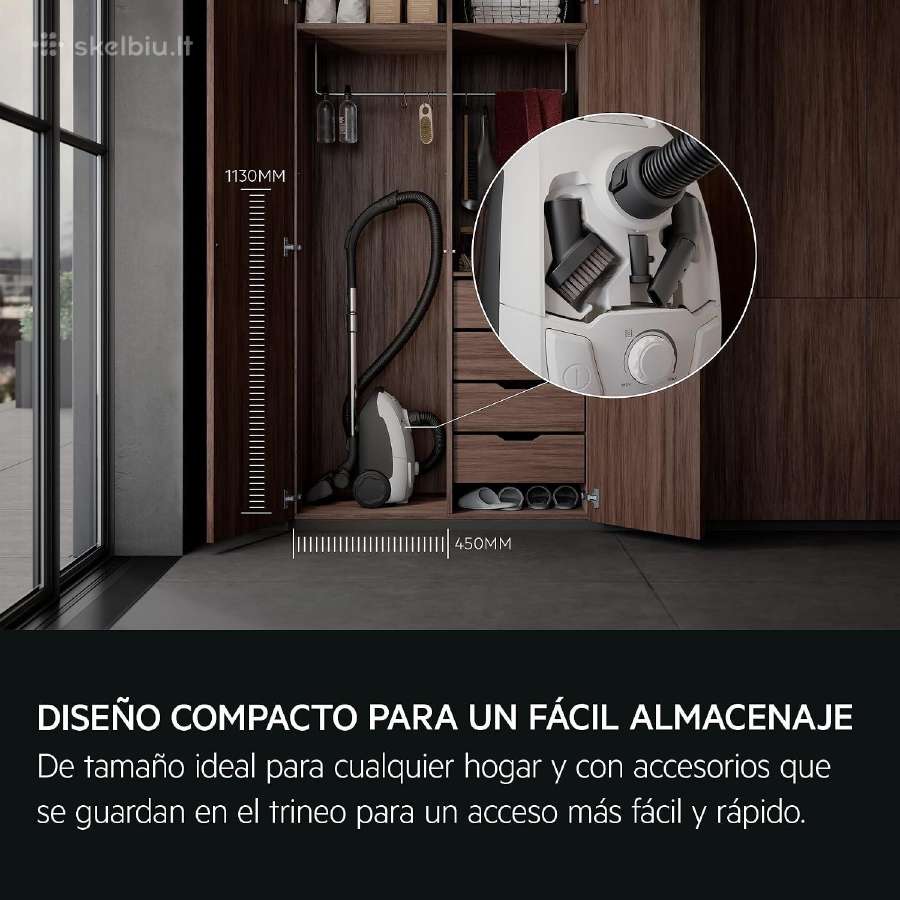 Aeg Clean 5000 klasikinis dulkių siurblys 750w - nuotraukos Nr. 3
