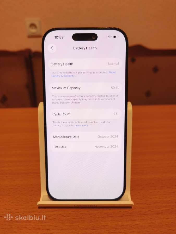 Puikus iPhone 16 Pro,128gb, - nuotraukos Nr. 7