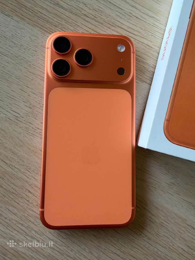 iPhone 17 Pro Max Cosmic Orange 256gb - nuotraukos Nr. 2