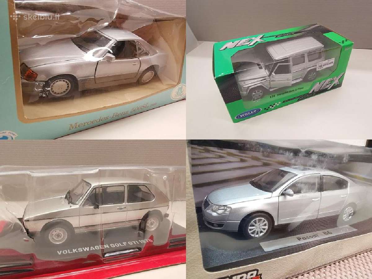 1:24 Vokiškų automobilių modeliai - nuotraukos Nr. 2