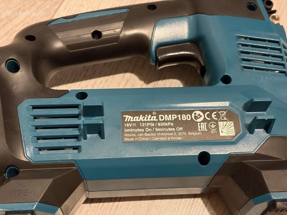 Makita pompa 18v - nuotraukos Nr. 4