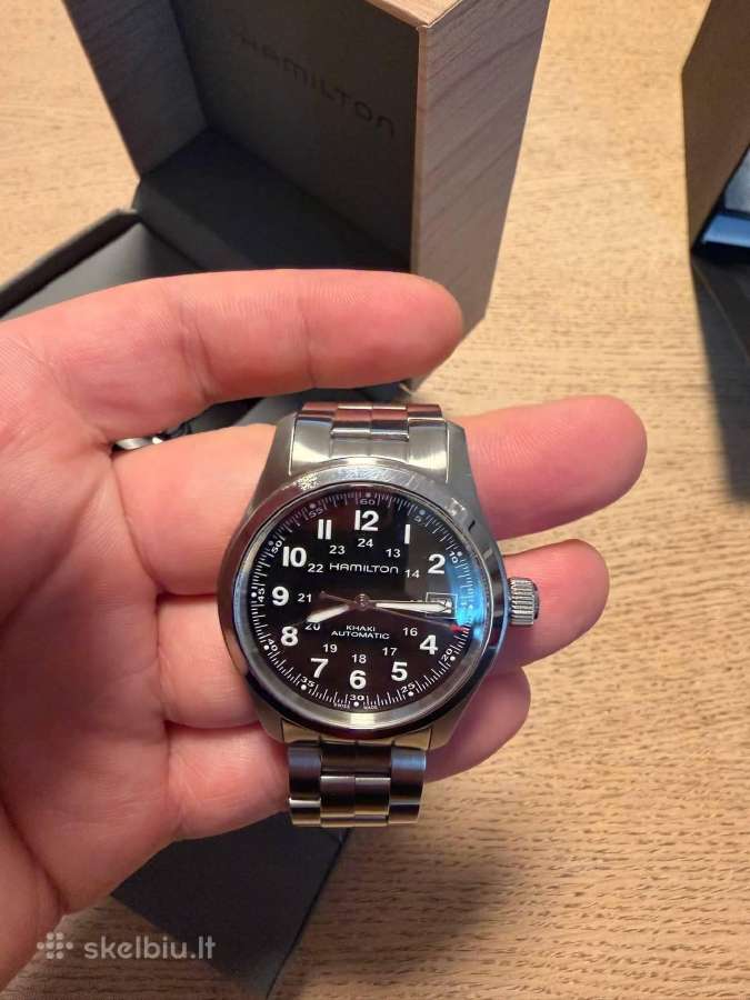 Hamilton Khaki Field Automatic 38mm - nuotraukos Nr. 3