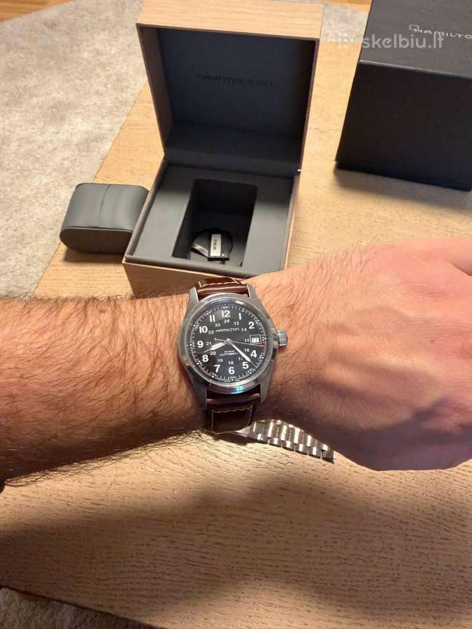 Hamilton Khaki Field Automatic 38mm - nuotraukos Nr. 5
