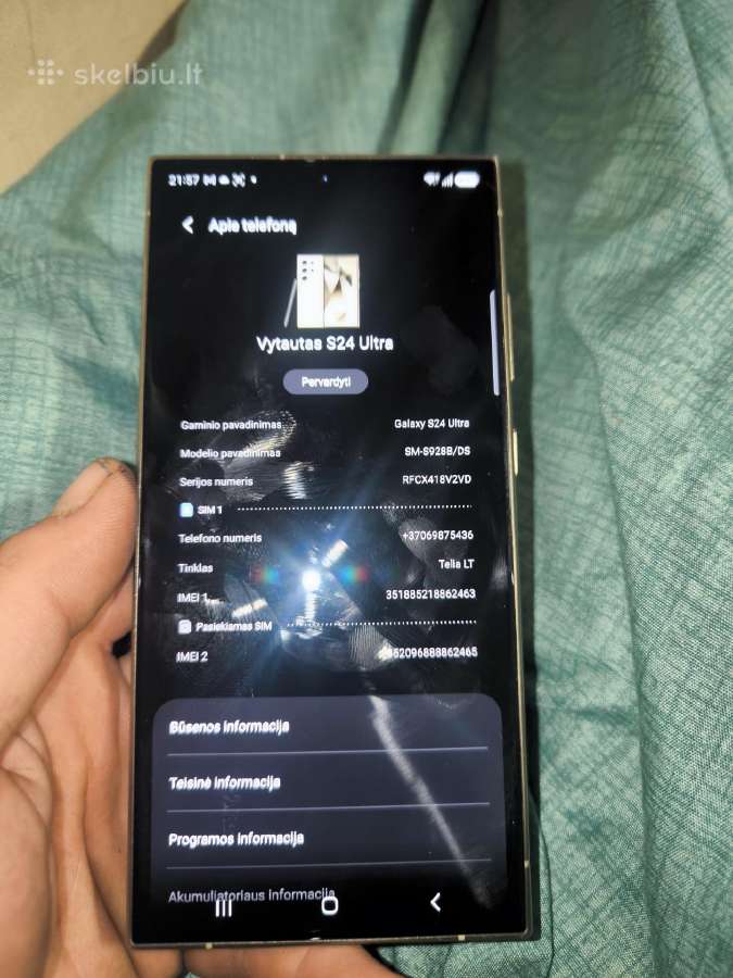 Samsung s24 ultra - nuotraukos Nr. 8