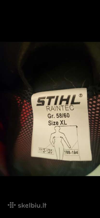 Striukė atspari orų pokyčiams Stihl Raintec - nuotraukos Nr. 3