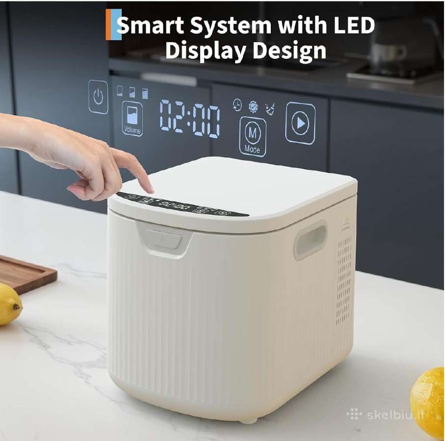 Elektrinis maisto atliekų kompostorius 3,3l - nuotraukos Nr. 3