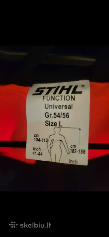 Stihl „Function Universal“ darbo striukė - nuotraukos Nr. 3