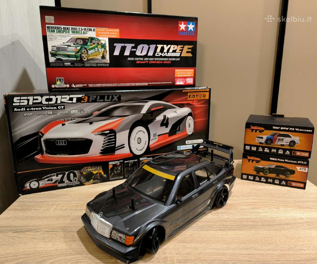 RC 1/10 on-road automodeliai - nuotraukos Nr. 2