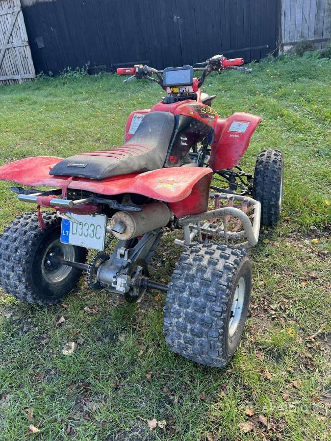 Honda trx 400 ex - nuotraukos Nr. 8