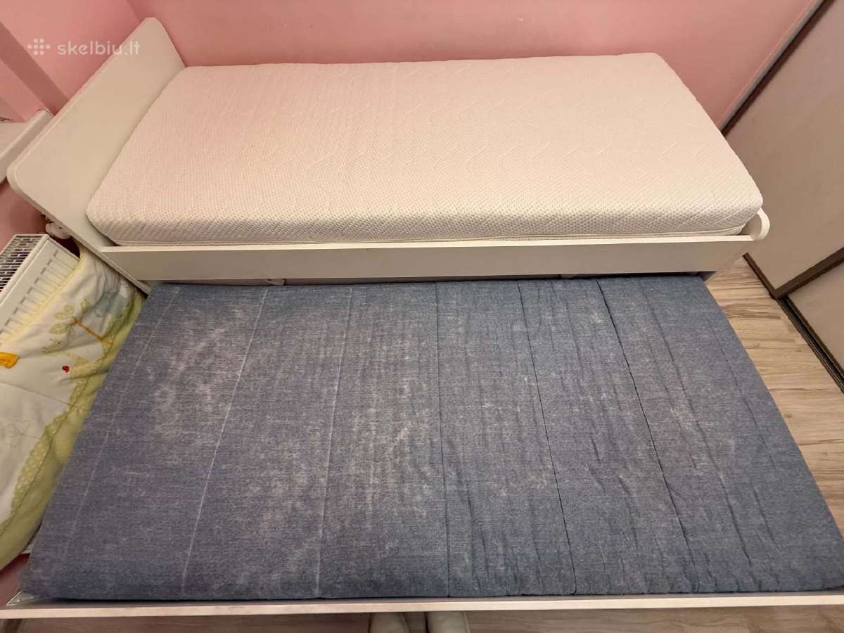 Ištraukiama lova dviem žmonėm su stalčiais - nuotraukos Nr. 4
