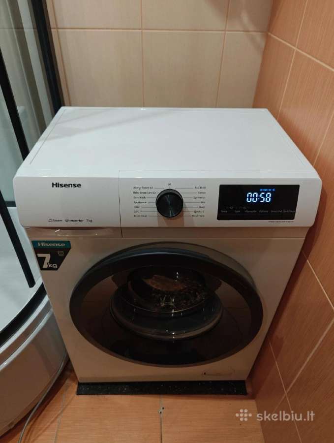 Skalbimo mašina hisense wfqp7012evm - nuotraukos Nr. 4