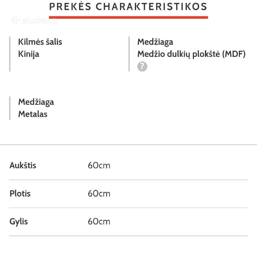 Staliukų komplektas - nuotraukos Nr. 6