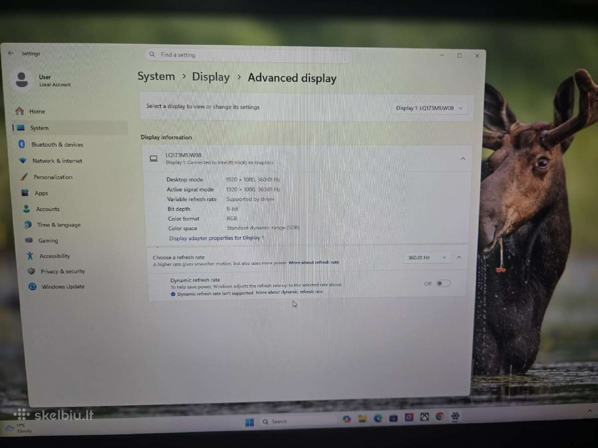 Msi Gp76 i7 / Rtx 3070 Ti / 24 GB RAM / 1tb/360hz - nuotraukos Nr. 6