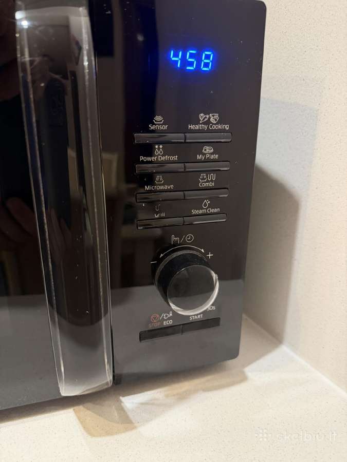 Samsung mikrobangų krosnelė Mg23h3125nk su griliu - nuotraukos Nr. 2