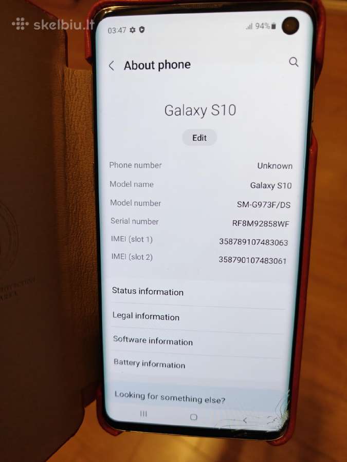 Samsung Galaxy S10 - nuotraukos Nr. 8