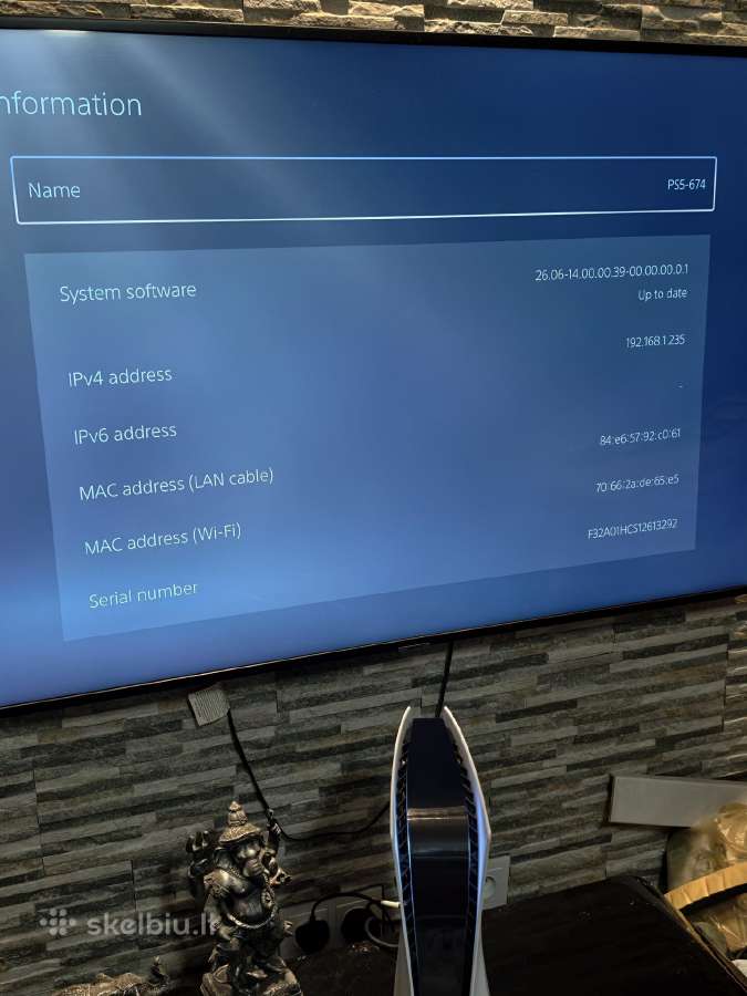Ps5 fat disc 825 - nuotraukos Nr. 7