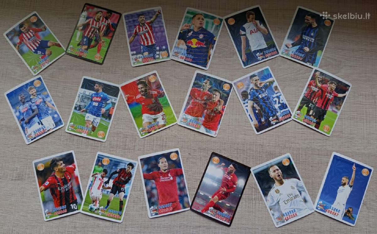 2021-2022 Ucl Futbolo kortelės - nuotraukos Nr. 2