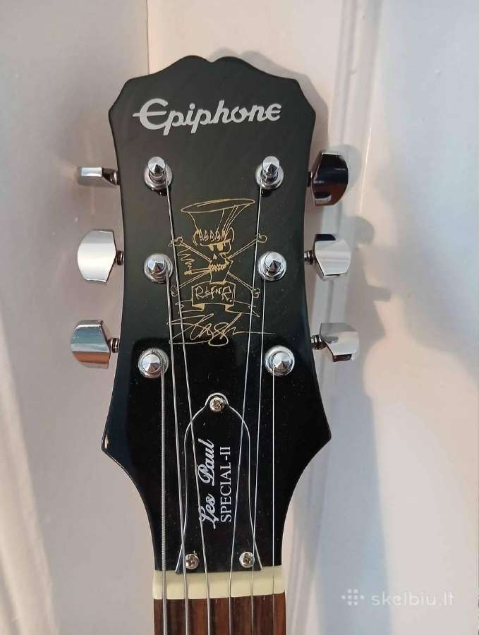 Epiphone les Paul II gitara - nuotraukos Nr. 7